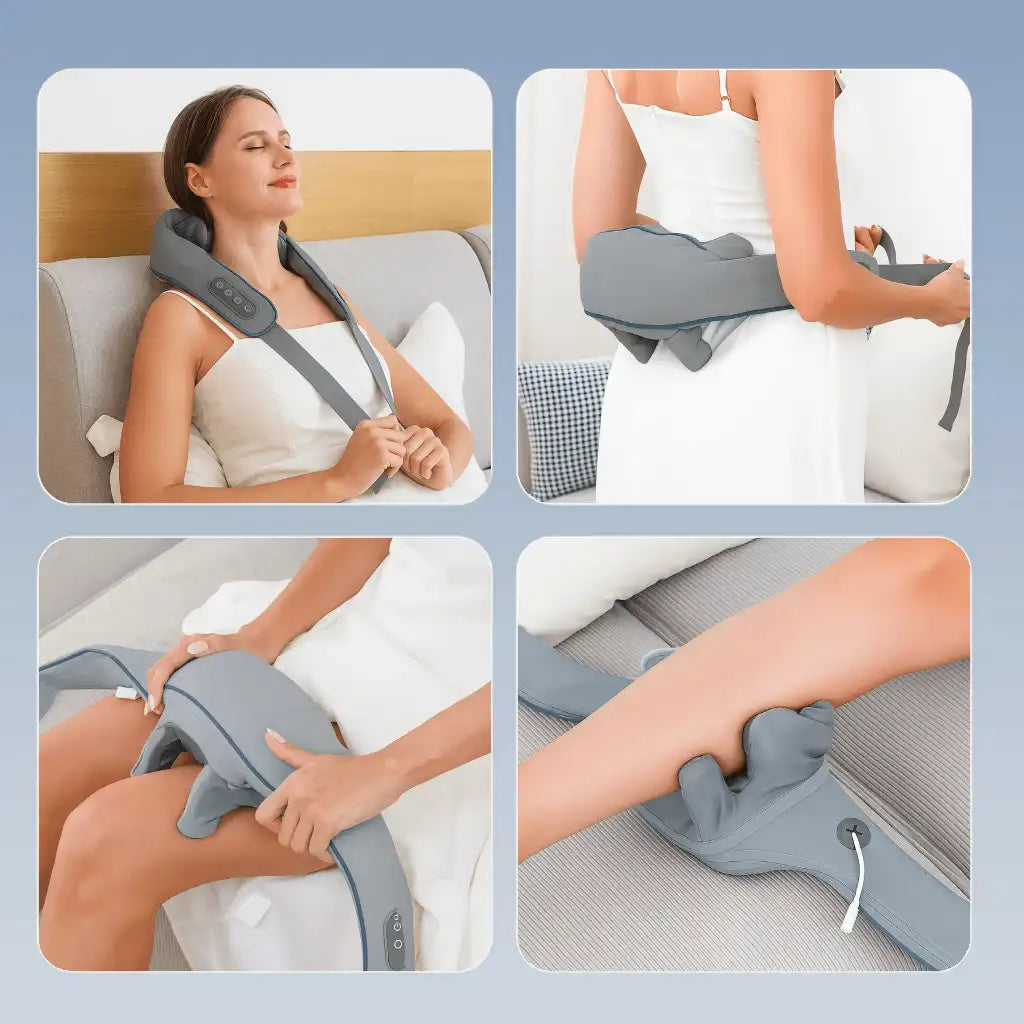 מכשיר עיסוי אלחוטי פרימיום לשחרור מיידי מכאבים